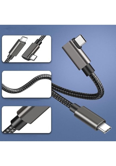 İle Uyumlu Link Kablosu 6mt 5gbps Usb Hızlı Veri Aktarımı Hızlı Şarj Usb-c 2 Uyumlu Type C To Type C Diğer