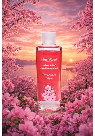 Clean Rose Japon Kiraz Çiçeği Kolonyası 250 ML
