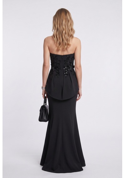 Mor Sposa Kadın Abiye Mr0434 Siyah