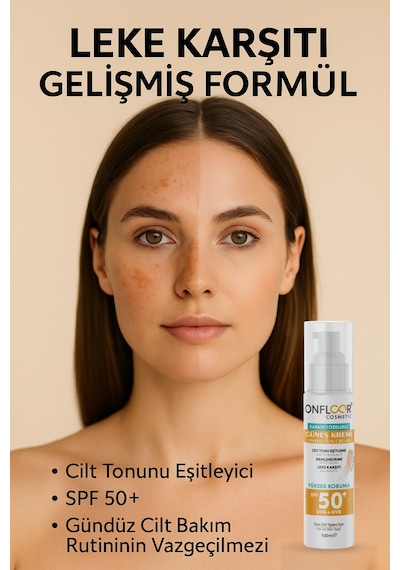 Onfloor Cilt Tonu Eşitleyici Güneş Kremi SPF50+ 100 ML