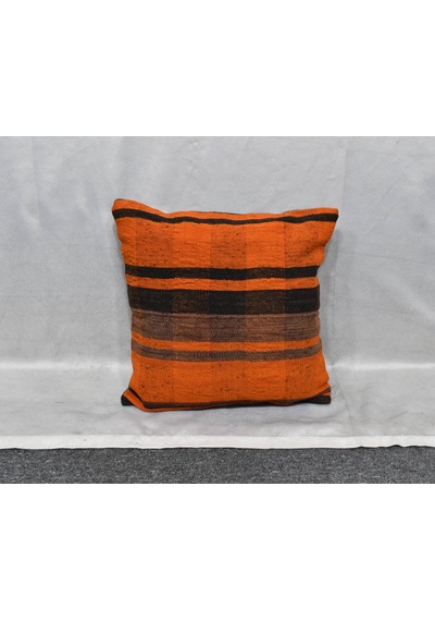Zehra Abla Halı Yeni El Dokuma Dekoratif Kilim Kırlent Yastık Kılıfı 6026