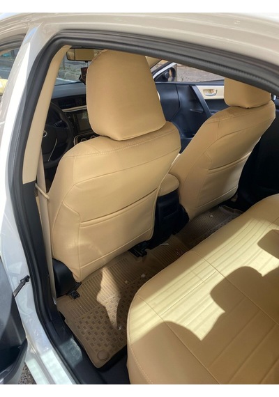 Toyota Corolla 2013-2017-arası Arkada Kolcak Yok Komple Deri