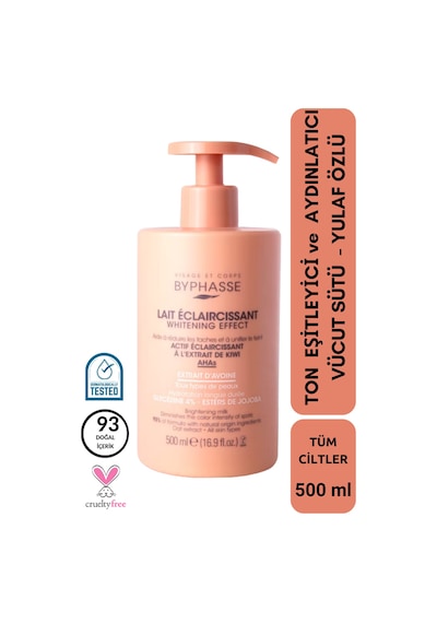 Ton Eşitleyici Ve Aydınlatıcı Vücut Sütü - Yulaf Özlü 500ml