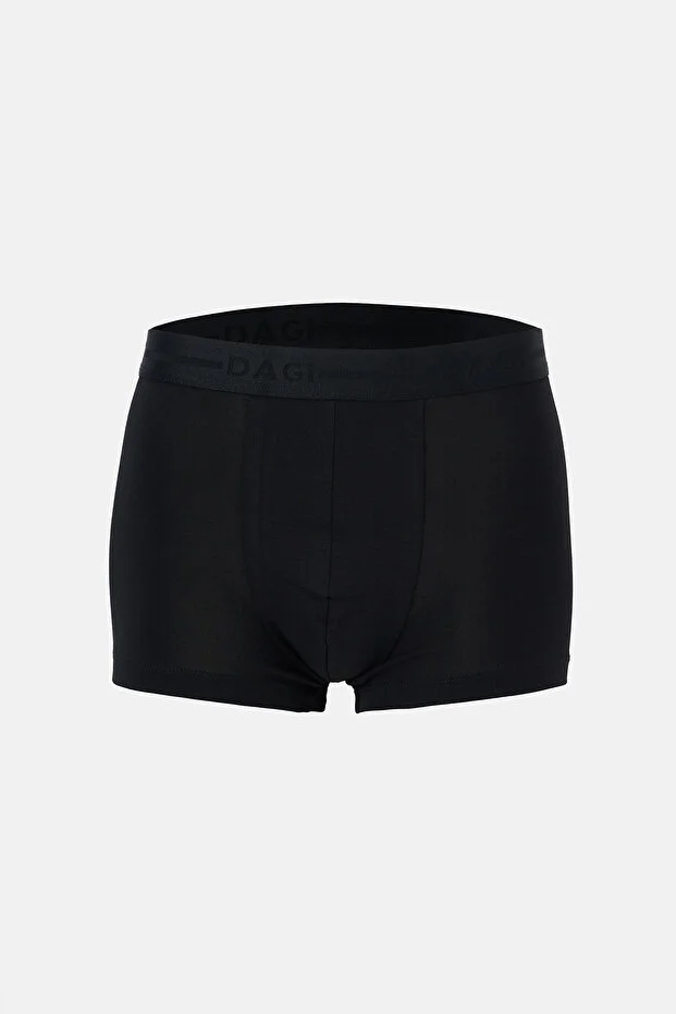 Dagi Erkek Gri Siyah 2'li Desenli Pamuklu Boxer- 5210g Gri - Siyah
