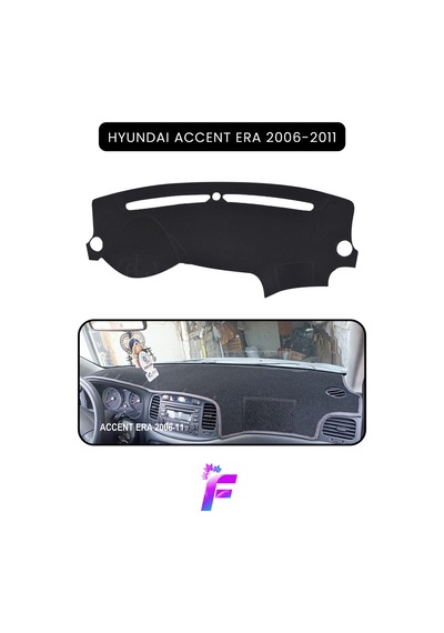 Hyundai Accent Era 2006-2011 Torpido Kılıfı Yansıma Engeller Kolay Montaj Oto Aksesuar Tc48