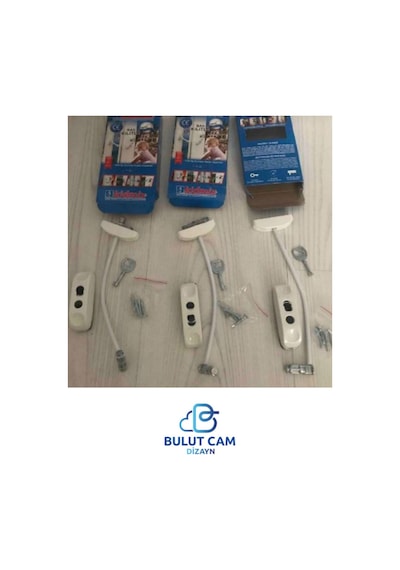 Bulut Dizayn-çocuk Güvenlik Kilidi Çelik Halat Çok Amaçlı Kilit
