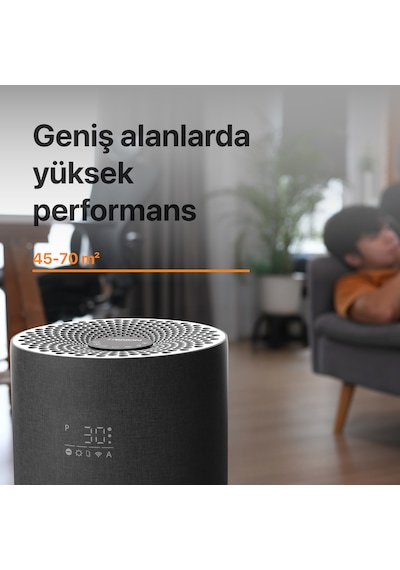 Xenon Smart Air Purifier Akıllı Hava Temizleme Cihazı Gri X7420_M0