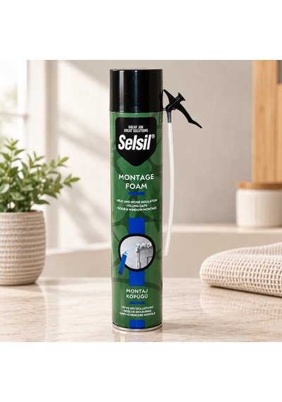 Pu Montaj Köpüğü 750 Ml Çok Renkli