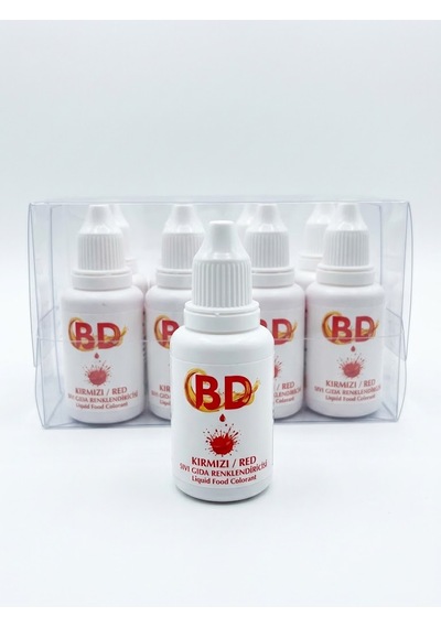 Bd Sıvı Gıda Renklendiricisi Kırmızı 20 Ml