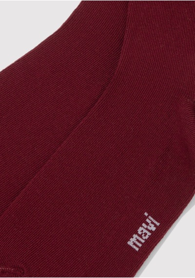 Mavi - Bordo Soket Çorap 1913545-30840 Bordo