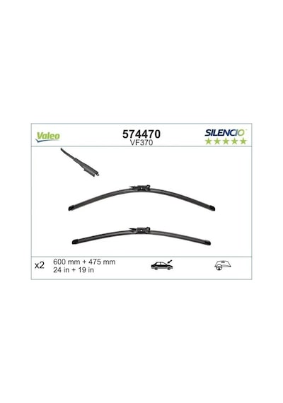 Bmw 320d E90 On Silecek Seti 2005-2011 Valeo 574470