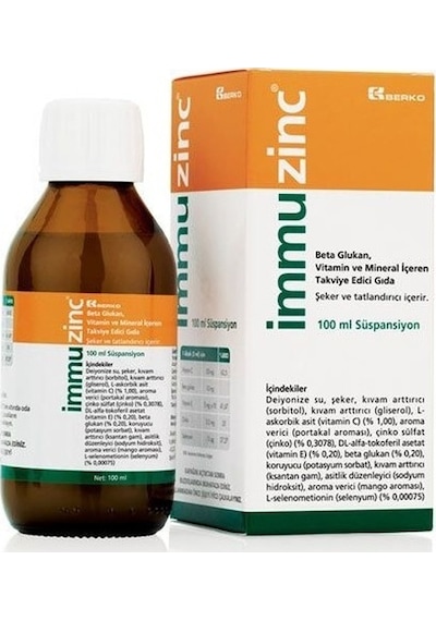 İmmuzinc Süspansiyon 100ml