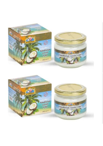 Karden Soğuk Pres Hindistan Cevizi Yağı 2 X 250 Ml