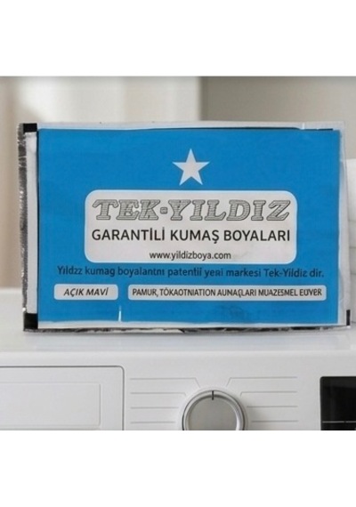 23 - Kumaş Boyası Mavi Açık 11 Gr 10