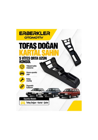 Tofaş Doğan Kartal Şahin 5 Vites Orta Uzun Konsol - Erb2059