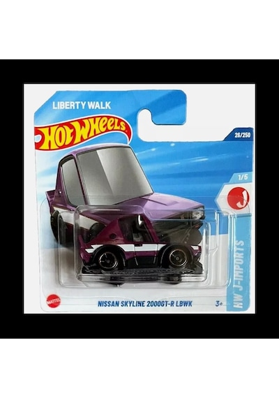 Hot Wheels Tekli Arabalar Nissan Skylıne 2000 Gt-r Lbwk - Hyw79