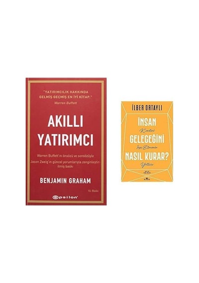 Akıllı Yatırımcı + Insan Gelecegı Nasıl Kurar 2 Set