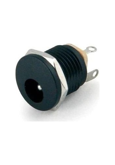 Adaptör Fişi - Dişi Yuvarlak Somunlu Şase 2.1 Mm (Ic-257)