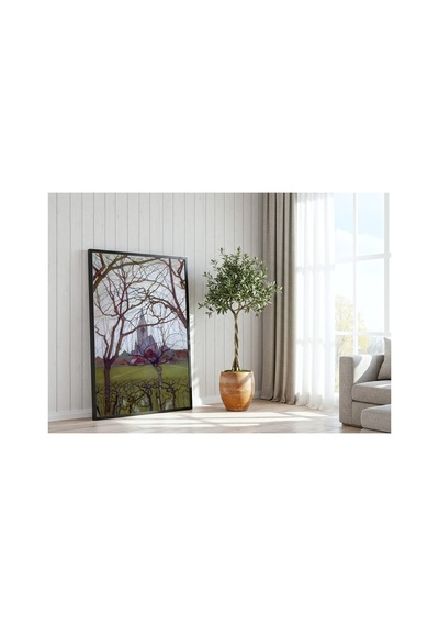 Mondrian Winterswijk'teki St. Jacob Kilisesi Çerçevesiz Poster 30x42 Cm A3 Tablo Modern Sanat