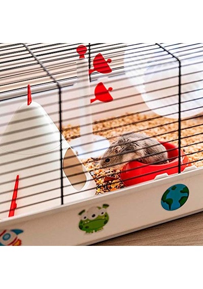 Ferplast Criceti 9 Hamster Kafesi Uzay Temalı, Space