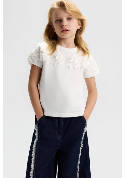 Nk Kids Kız Çocuk Mıusa Pantolon Nk-51718-y Koyu Mavi