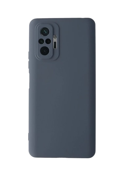 Xiaomi Redmi Note 10 Pro Uyumlu Kılıf Nano İçi Kadife Silikon - Gri