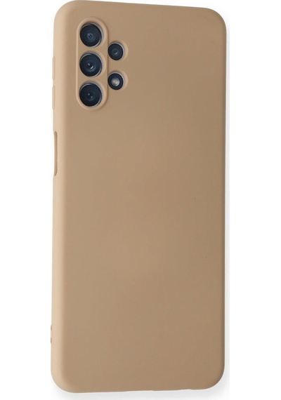 Newface Samsung Galaxy Uyumlu A32 5g Kılıf Nano İçi Kadife Silikon Semeglbl - 73 - Bej