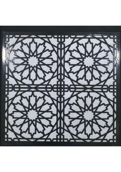 60x60 Cm Asma Tavan Uyumlu Led Döşenebilir- Tavan Paneli-siyah Renk