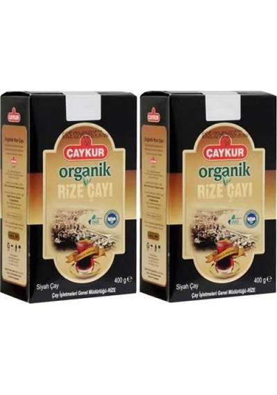Çaykur Organik Rize Siyah Dökme Çay 2 x 400 G