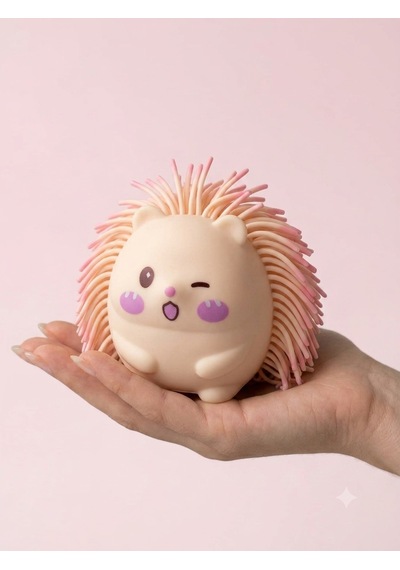 Sevimli Kirpi Squishy Renkli Yumuşak Stres Atıcı Squishy - 1 Adet