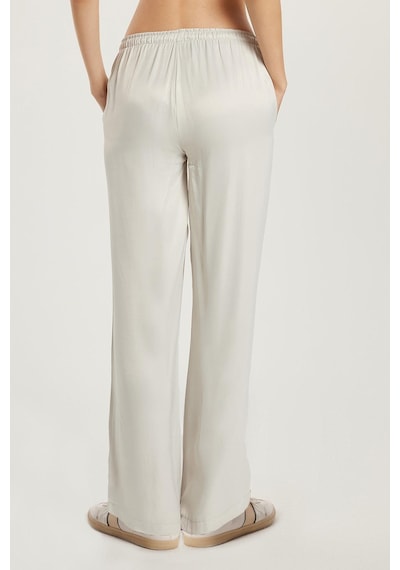 Tudors Kadın Regular Fit Beli Lastikli Bağlamalı Saten Palazzo Geniş Paça Gri Pantolon-33425 Gri Tudors Kadın Regular Fit Beli Lastikli Bağlamalı Saten Palazzo Geniş Paça Gri Pantolon-33425 Gri