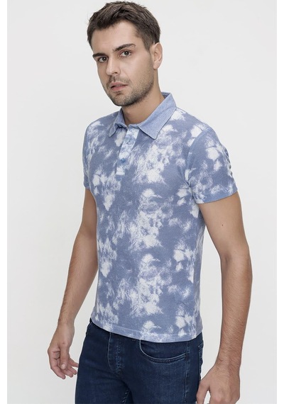 Efor Ts 798 Slim Fit Mavi Spor T-shirt Mavi