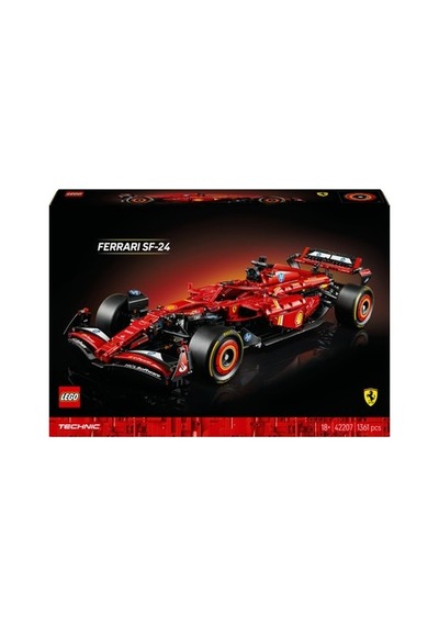 Lego Yetişkinler İçin Koleksiyonluk Ferrari Sf-24 F1 Araba Seti