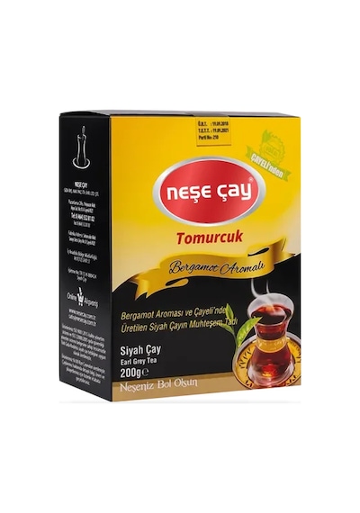 Neşe Çay Earl Grey Tomurcuk Bergamot Aromalı Siyah Dökme Çay 200 G
