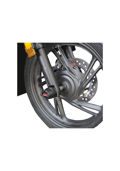 Gp Kompozit Honda Sh 125 2024-2026 Uyumlu Ön Aks Koruma Takozu Siyah