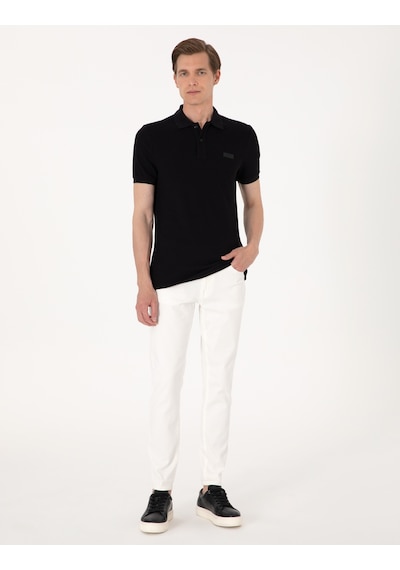 Pierre Cardin Erkek Siyah Tişört 50309959-vr046 Siyah