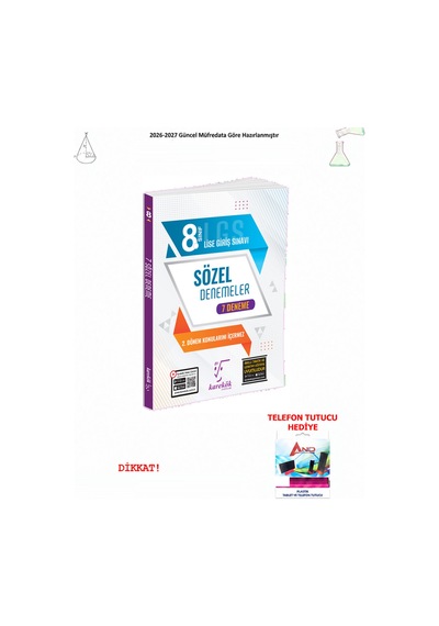 Karekök 8. Sınıf Lgs Sözel Deneme 7 Kitap Seti
