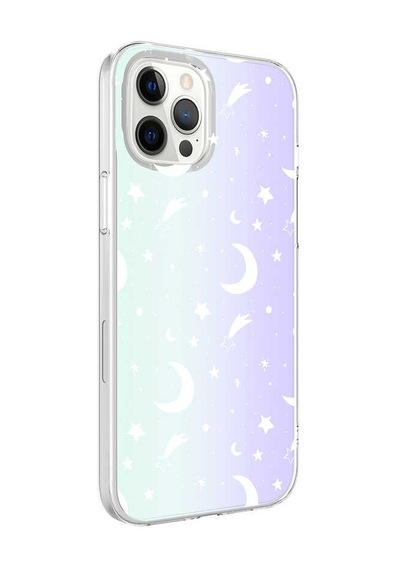 Apple Uyumlu  iPhone 12 Pro Kılıf Zore M-Blue Desenli Kılıf