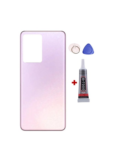 Xiaomi Mi 13 Lite Pembe Arka Kapak Batarya Kapağı Pil Kapağı Yapışkan Ve Sökme Aparatıyla Beraber Full Set Pembe