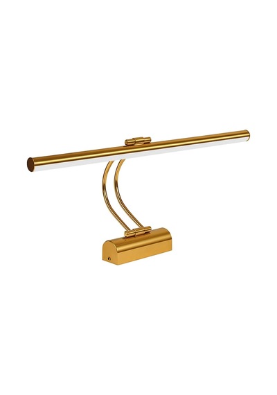 Flüt Led Aplik 50 Cm 6500k Beyaz Işık Modern Duvar Aydınlatma Enerji Tasarruflu Banyo Tablo Ve Çalışma Masası Lambası Gold Diğer