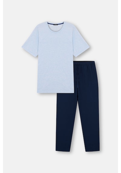 Suwen Sebastian Erkek Pijama Takımı Sh26710660556 Koyu Lacivert