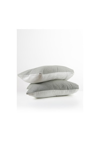 Kapitoneli Yastık Kılıfı 2 Adet 50x70 Cm Haki
