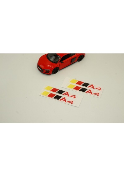 Audi A4 Logo Motor Kapağı Damla Silikon Plaka Logo Arma Amblem Ye