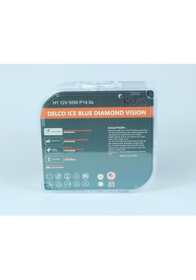 H1 12v 55watt Ampül İce Blue Vısıon Süper Beyaz Işık İkili Set