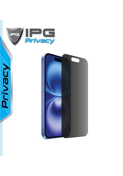 Apple Uyumlu   iPhone 16 Ipg Privacy, Hayalet Ekran Koruma Gizlilik Filtr