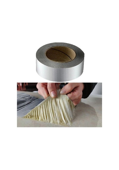 Mk0846 96mm X 2mt Çamur Bant Su Sızdırmaz Güçlü Tamir Tadilat Bandı Çatı Izolasyonı