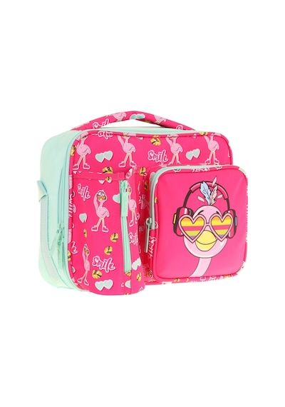 Kaukko Kız Çocuk, Kırmızı Yeşil, Flamingo Desenli Isı Yalıtımlı Üç Bölmeli Matara Cepli Okul Beslenme Çantası L7235 Kırmızı - Yeşil Kaukko Kız Çocuk, Kırmızı Yeşil, Flamingo Desenli Isı Yalıtımlı Üç Bölmeli Matara Cepli Okul Beslenme Çantası L7235 Kırmızı - Yeşil