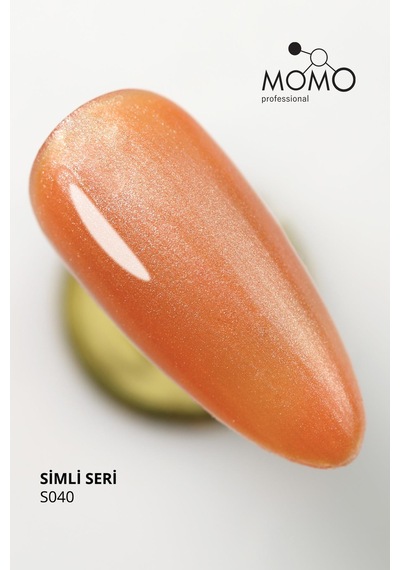 Momo Professional Kalıcı Oje S040 Sedefli Şeftali 14 Ml
