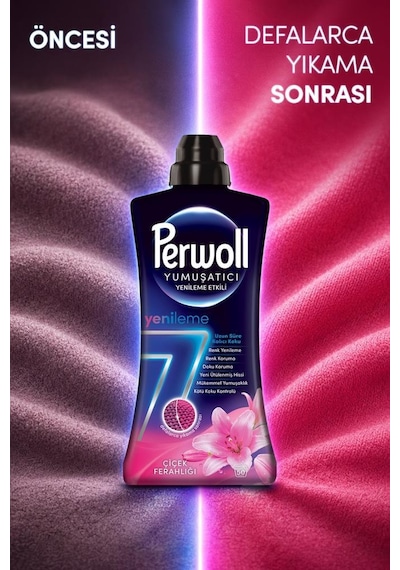Perwoll Yumuşatıcı Çiçek Ferahlığı 1,2l 9000101866650-6700 Tekli