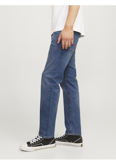 Jack & Jones Erkek Mike Original 223 Comfort Fit Jean Blue Denim